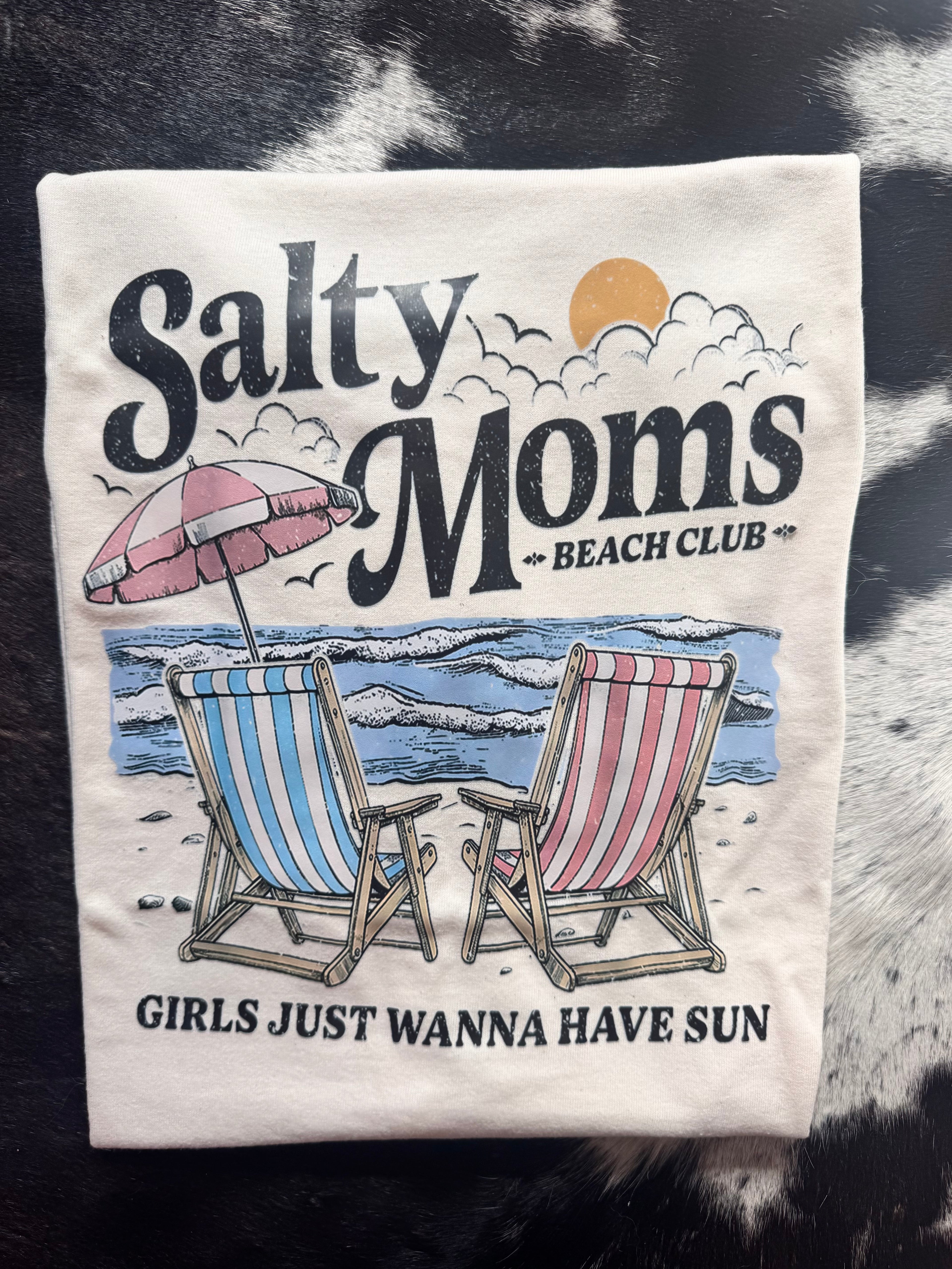 Salty Moms Beach Club shirt
