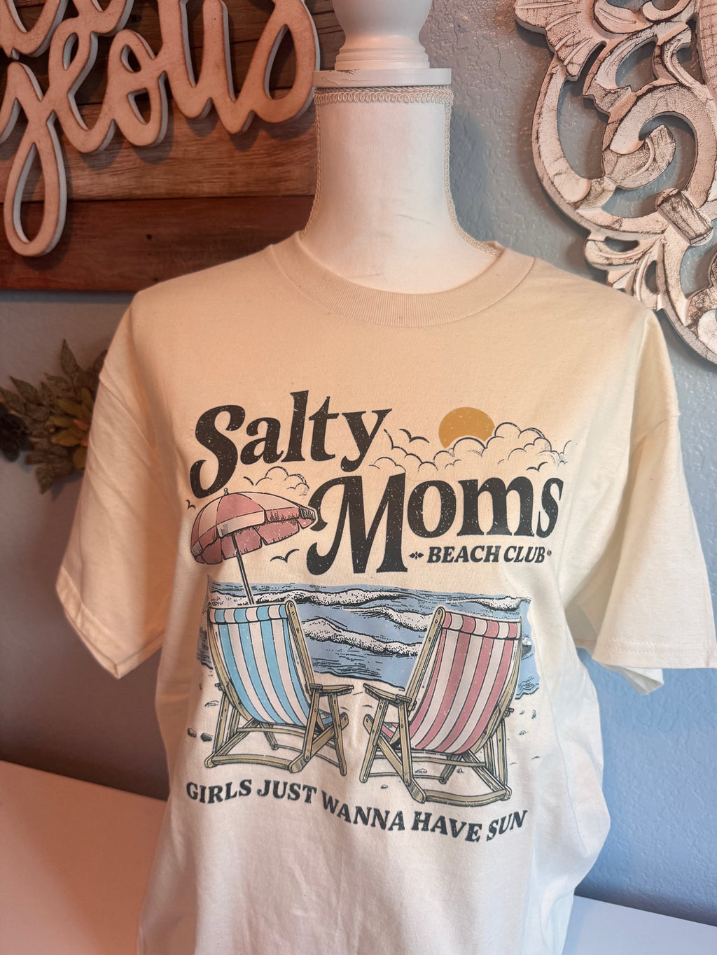 Salty Moms Beach Club shirt